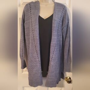 Women's Slate Blue Knit Sweater